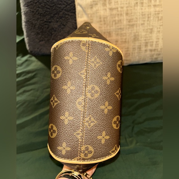 Brown leather boutique bag - Picture 6 of 7